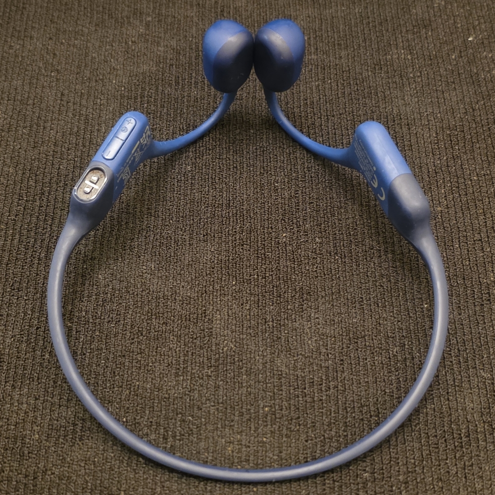 SHOKZ OpenRun - Bluetooth Wireless Open-Ear Headphones (Blue) - Picture 6 of 7